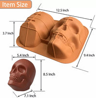 Halloween skull 3D breakable